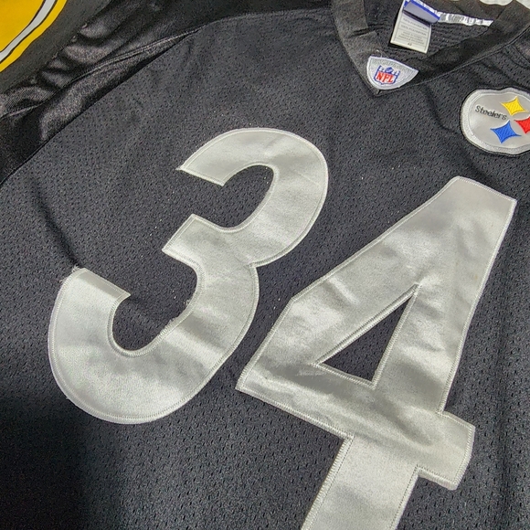 REEBOK EUC MENS sz 40 PITTSBURGH STEELERS #34 MENDENSHALL FOOTBALL JERSEY SHIRT - Picture 3 of 12